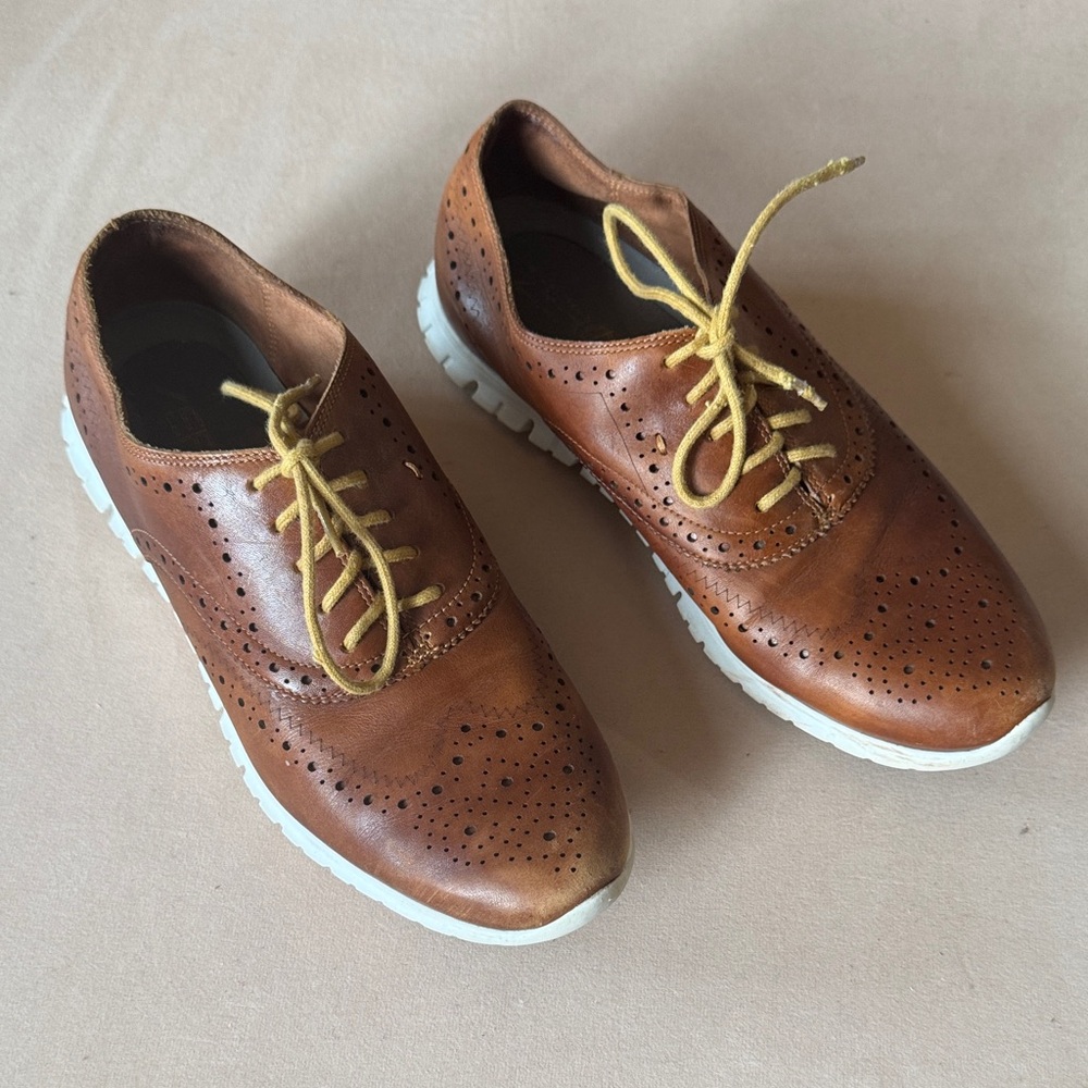 Elegant Brown Women's Oxfords
